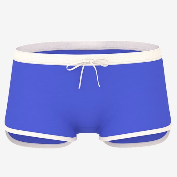 PINK Victoria's Secret Cotton Dorm Boyshort Panty Shorts SMALL BLUE - Picture 4 of 10